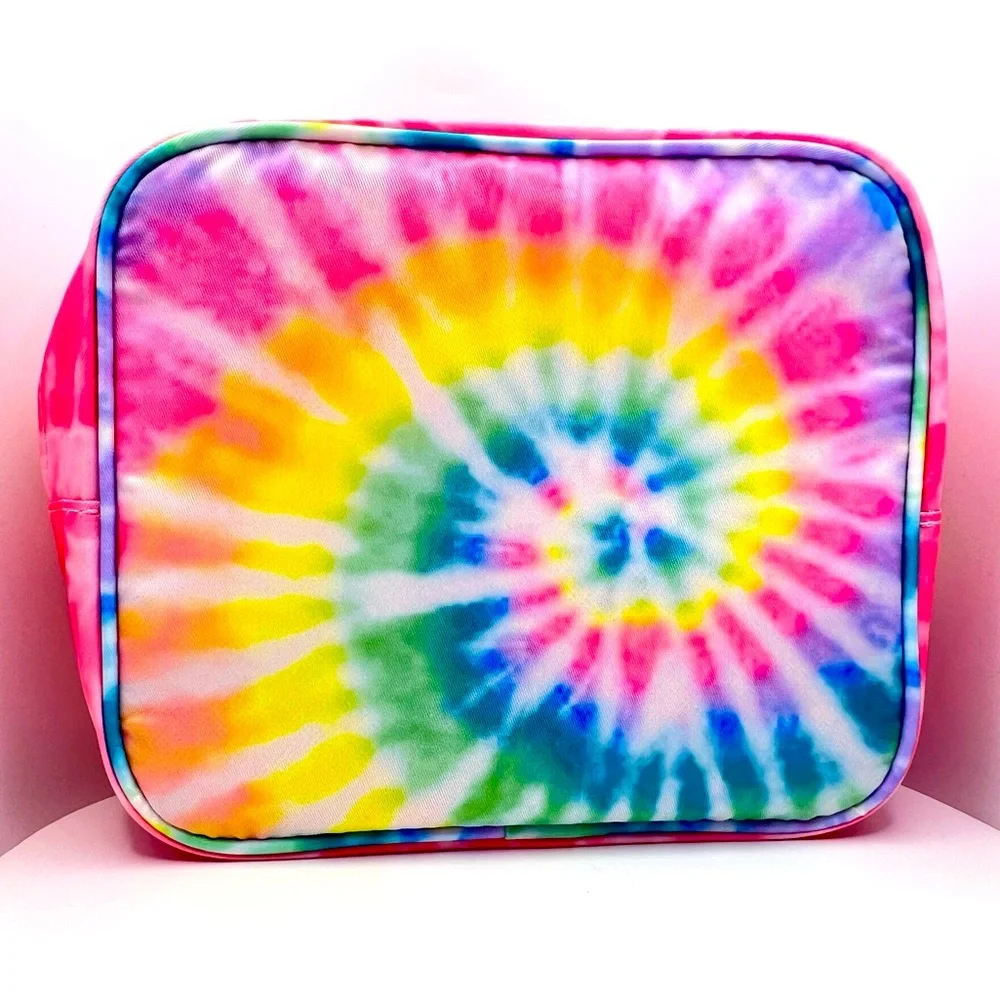 $14 🌸 Ulta Beauty Rainbow TieDye Travel Makeup Beauty Case ~ NEW